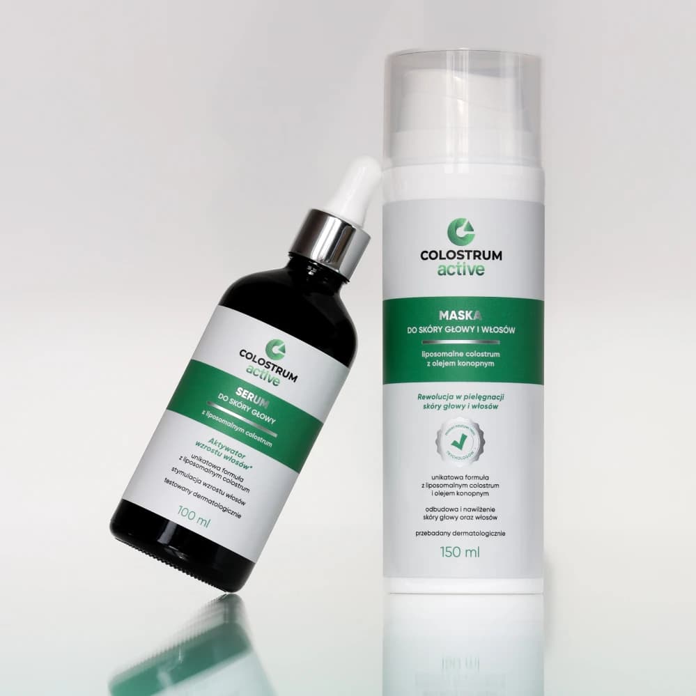 Colostrum Active: Zestaw Serum + Maska regenerująca: widok 2